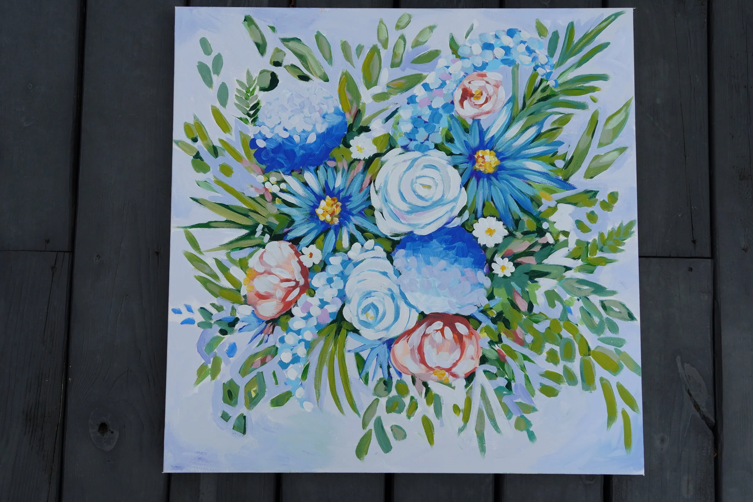 Blues Bouquet