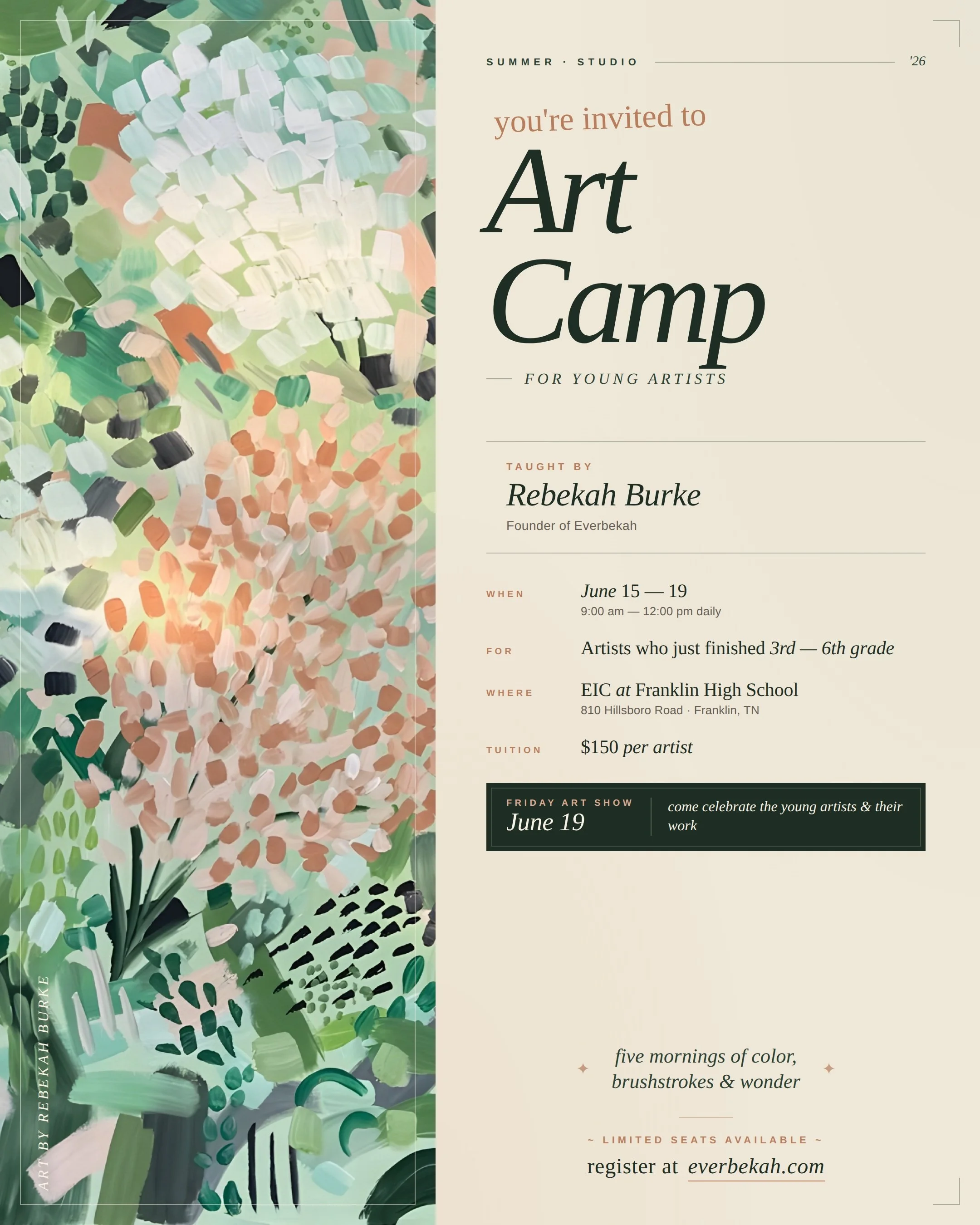 Summer Art Camp