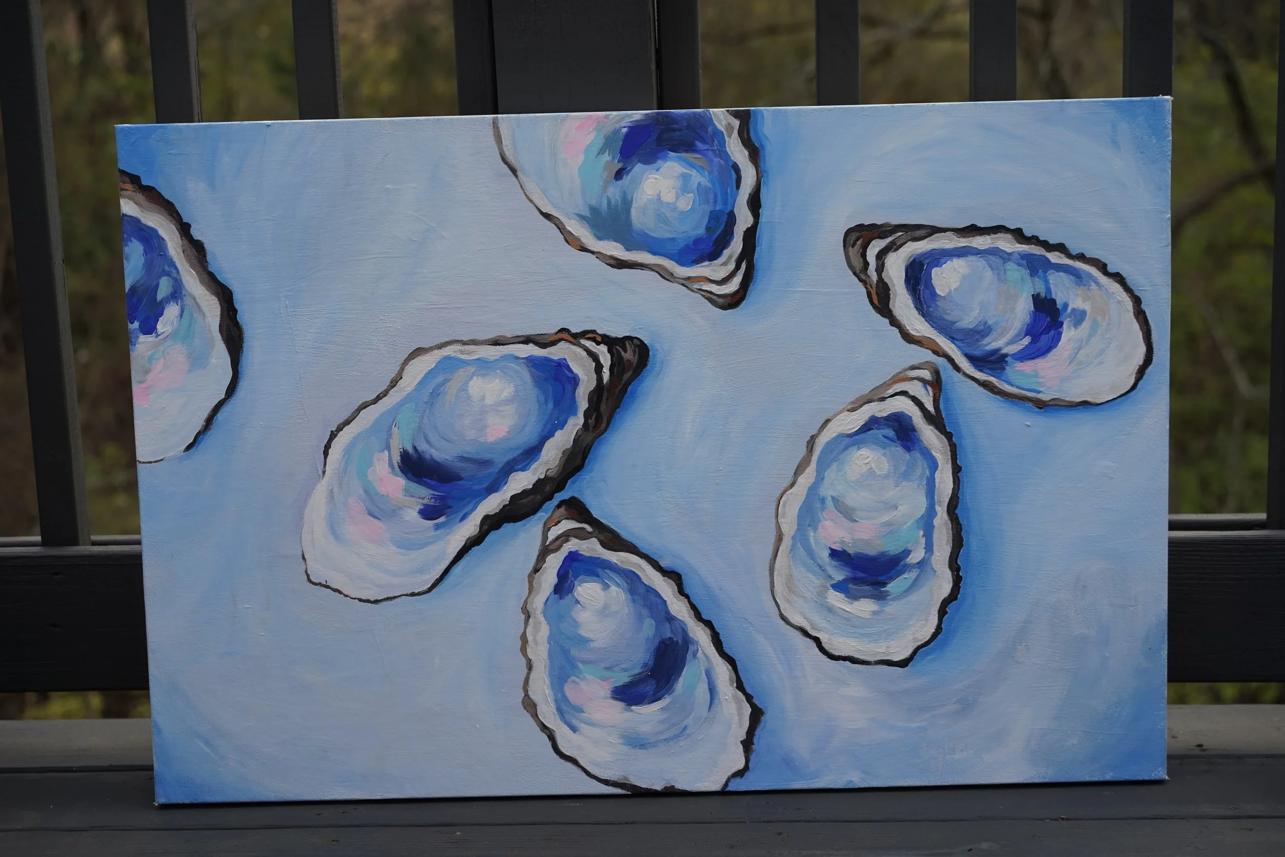 Salty Water & Oyster Shells