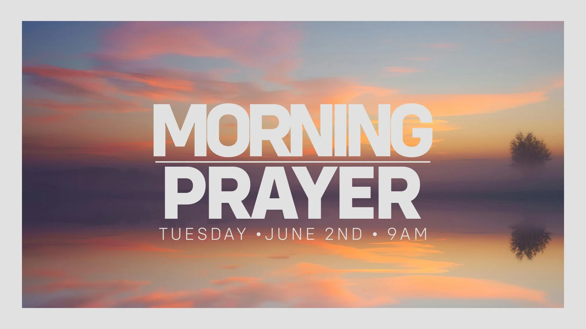 Morning Prayer