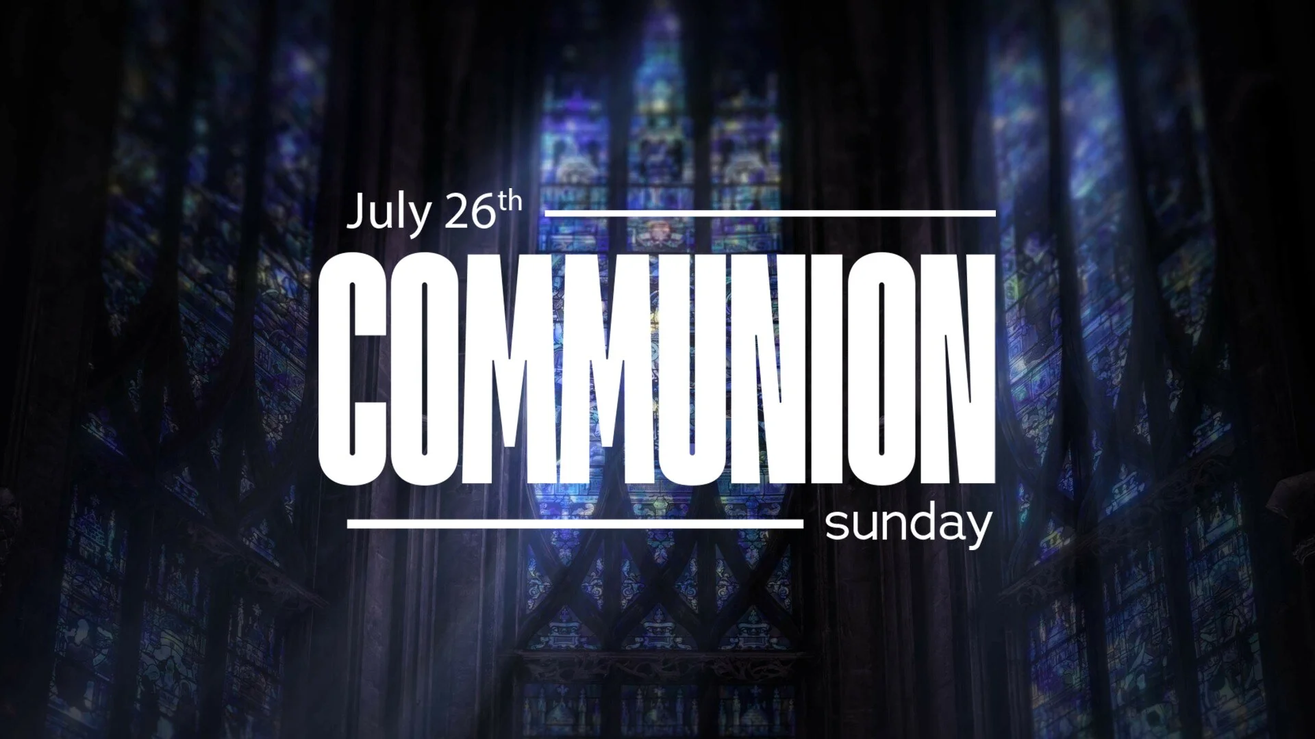 Communion Sunday