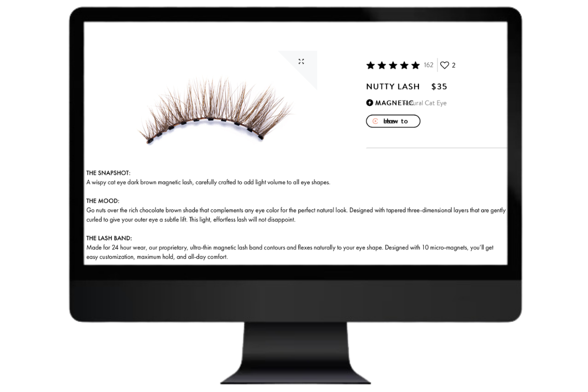 Nutty Lash - Product Description Page