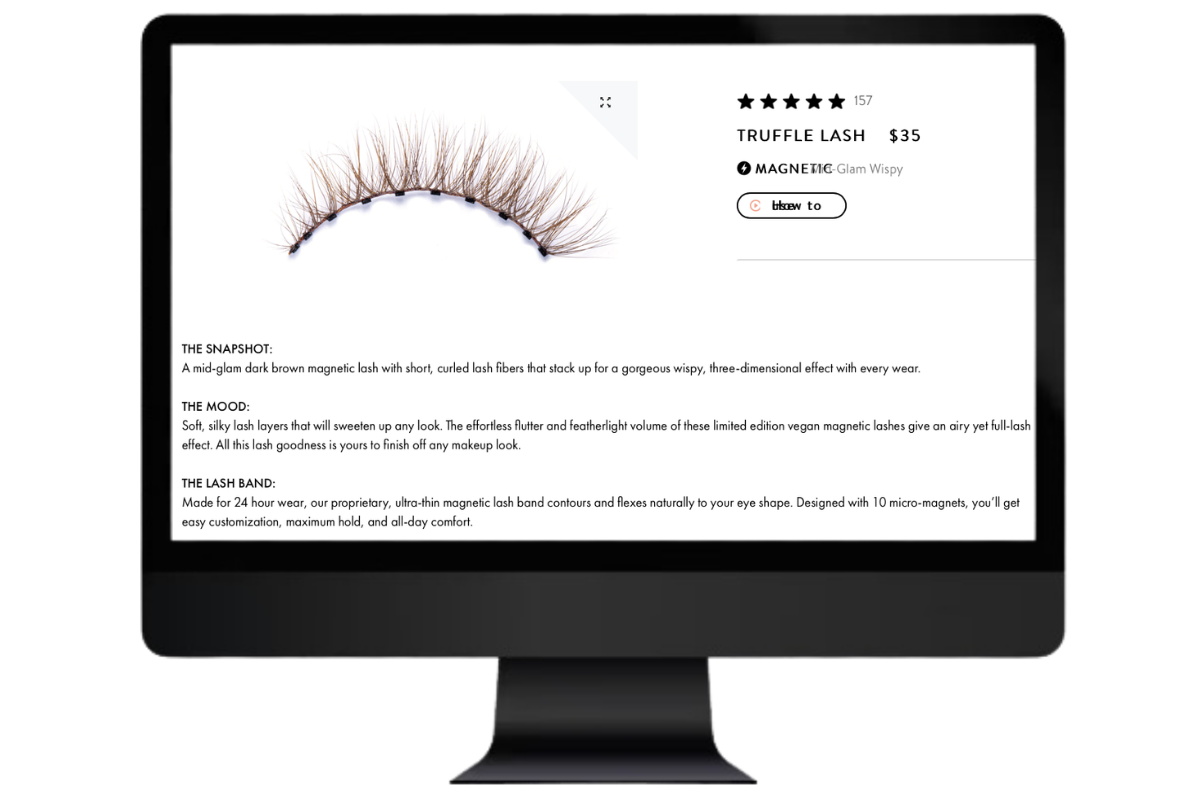 Truffle Lash - Product Description Page
