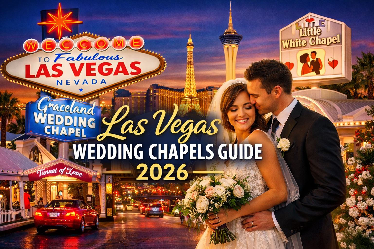 Las Vegas Wedding Chapels Guide (2026): The Ultimate Guide to Choosing the Perfect Chapel
