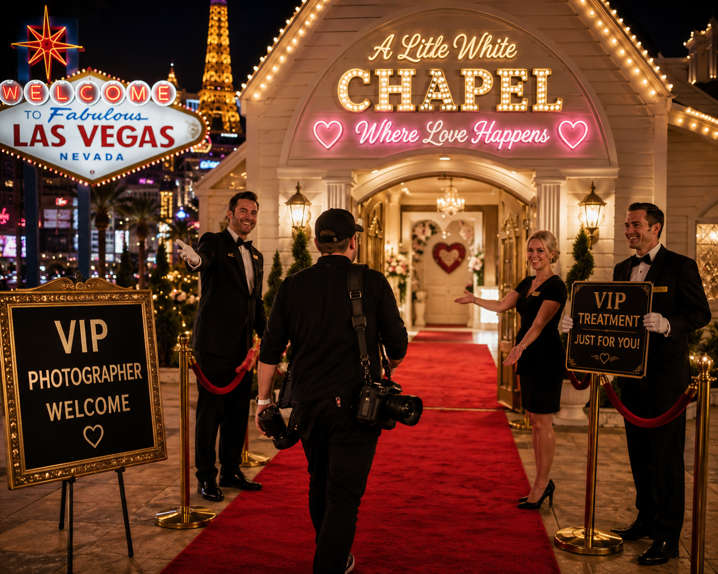 Which Las Vegas Chapels Allow Outside Photographers? (2026 Guide)