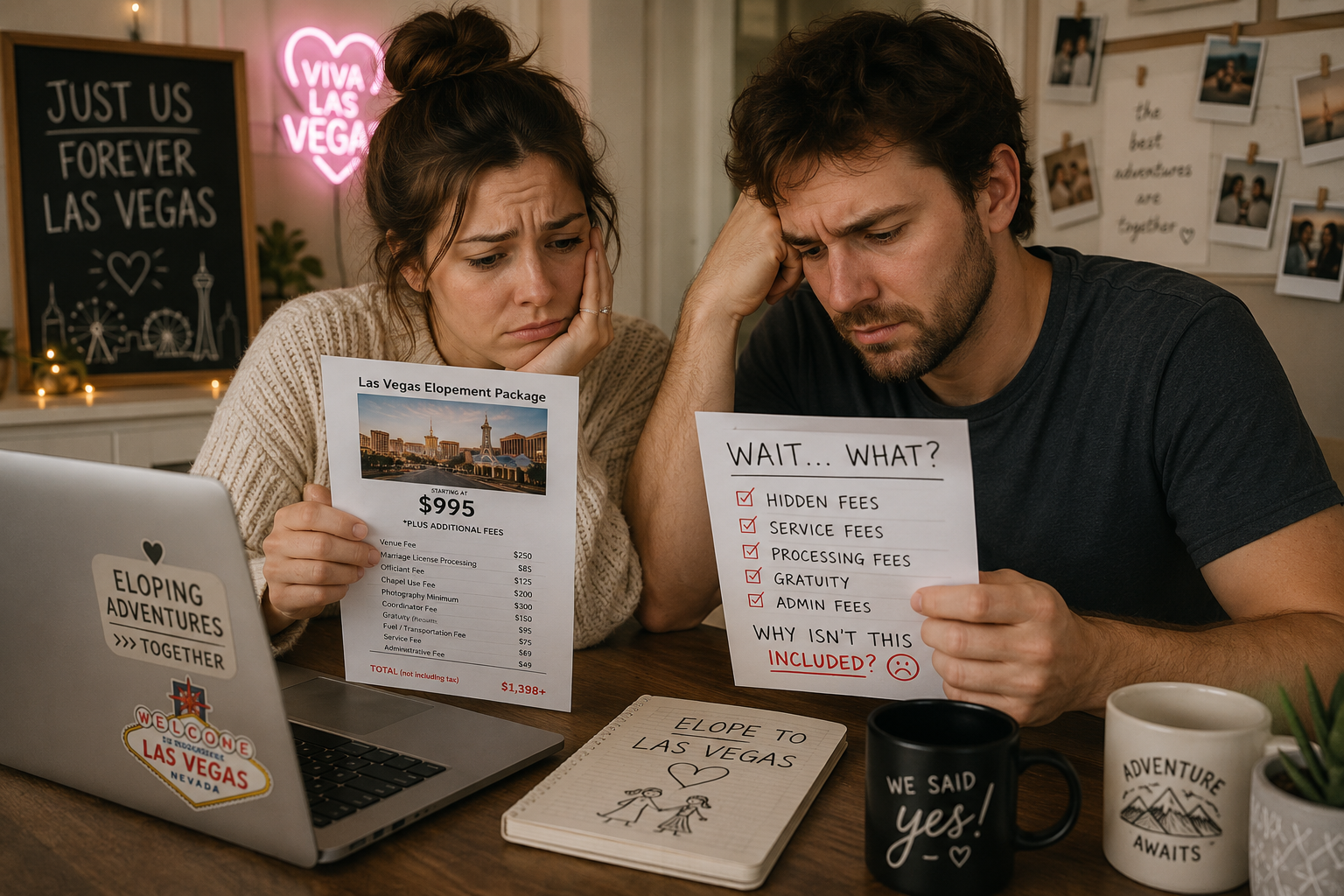 Hidden Costs of a Las Vegas Elopement (2026 Guide)