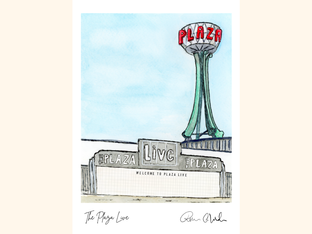 The Plaza Live – The Milk District Art Print