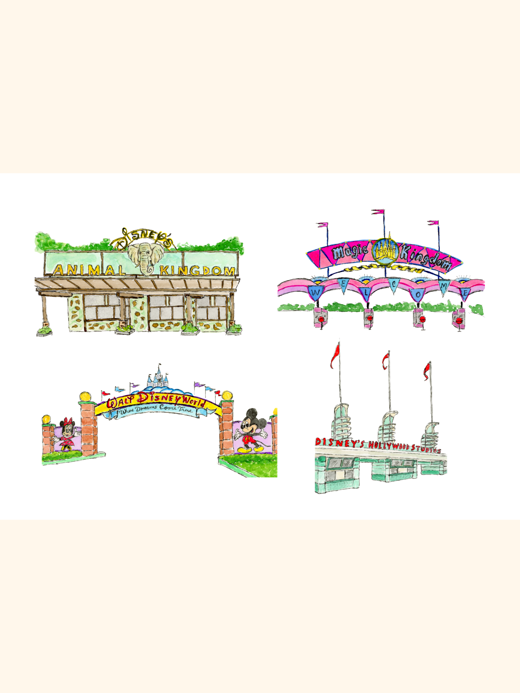 Park Entrances Art Print