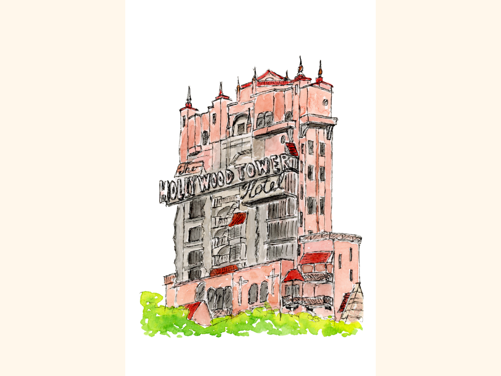 Tower of Terror Art Print