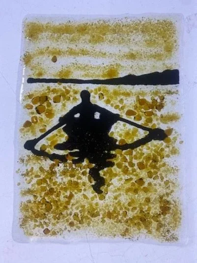 Kayaker Silhouette Night Light