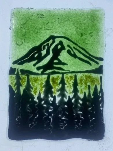 Mountain Silouhettes Night Light