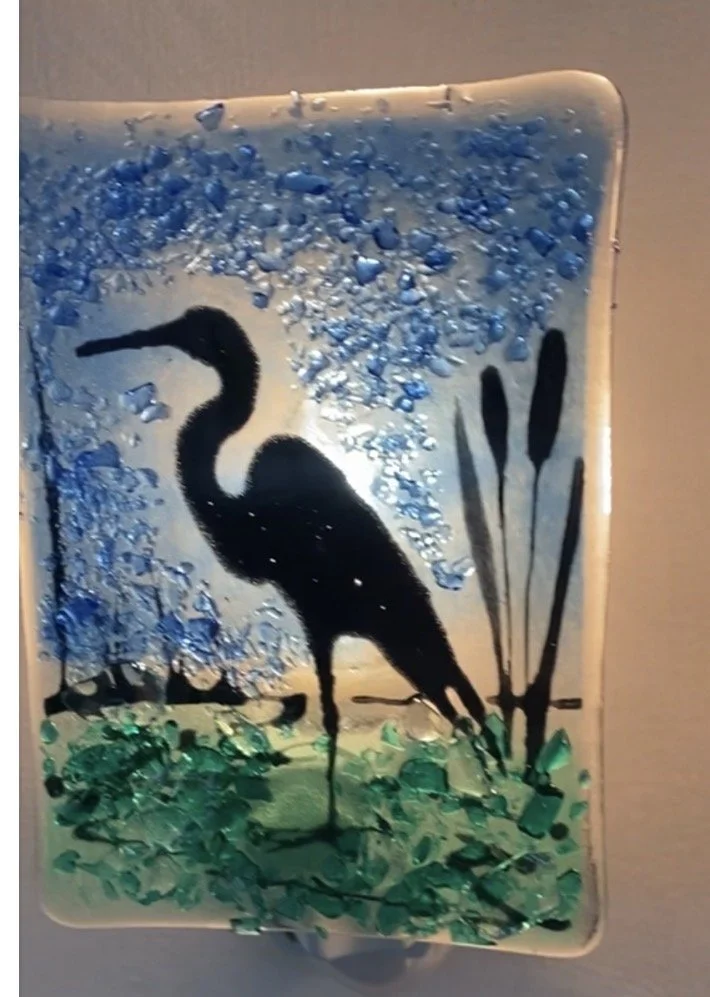Heron Silouhettes Night Light