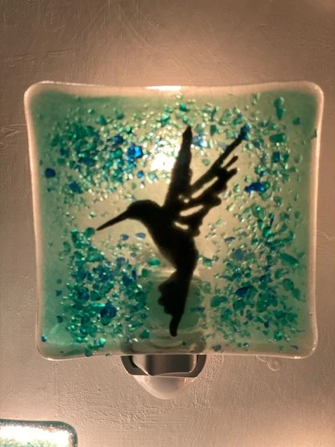 Hummingbird Silhouettes Night Light