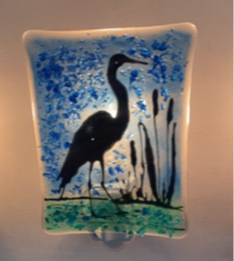Heron Silouhettes Night Light