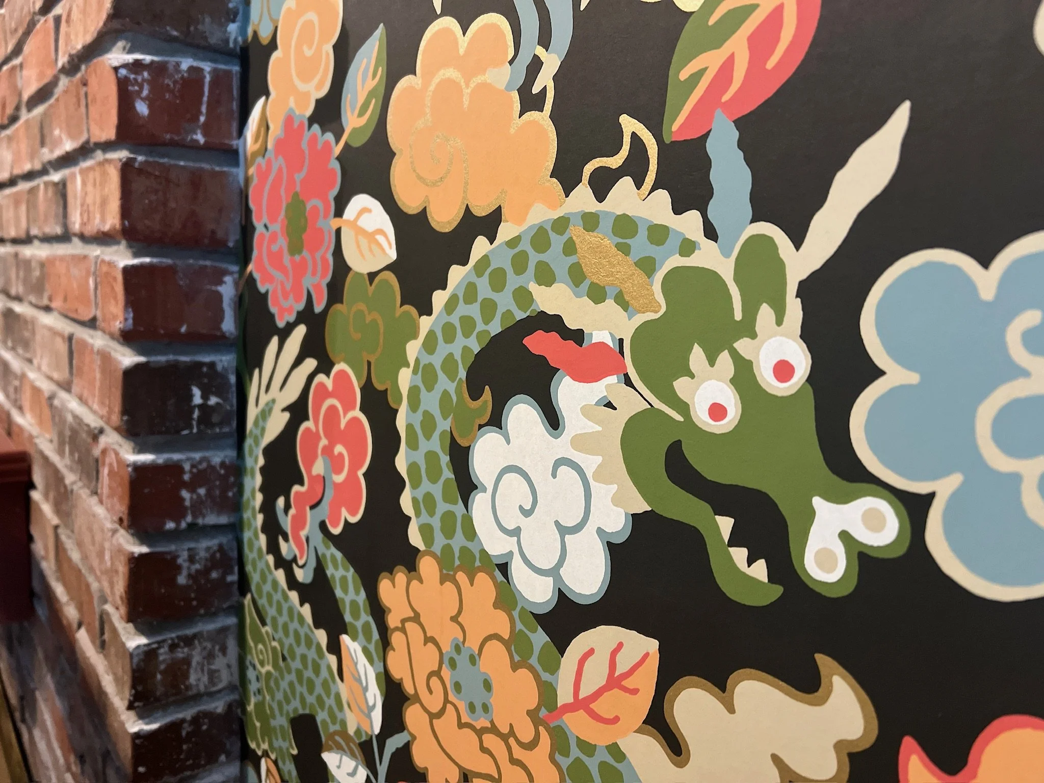 Holston Hills Knoxville Wallpaper Installation
