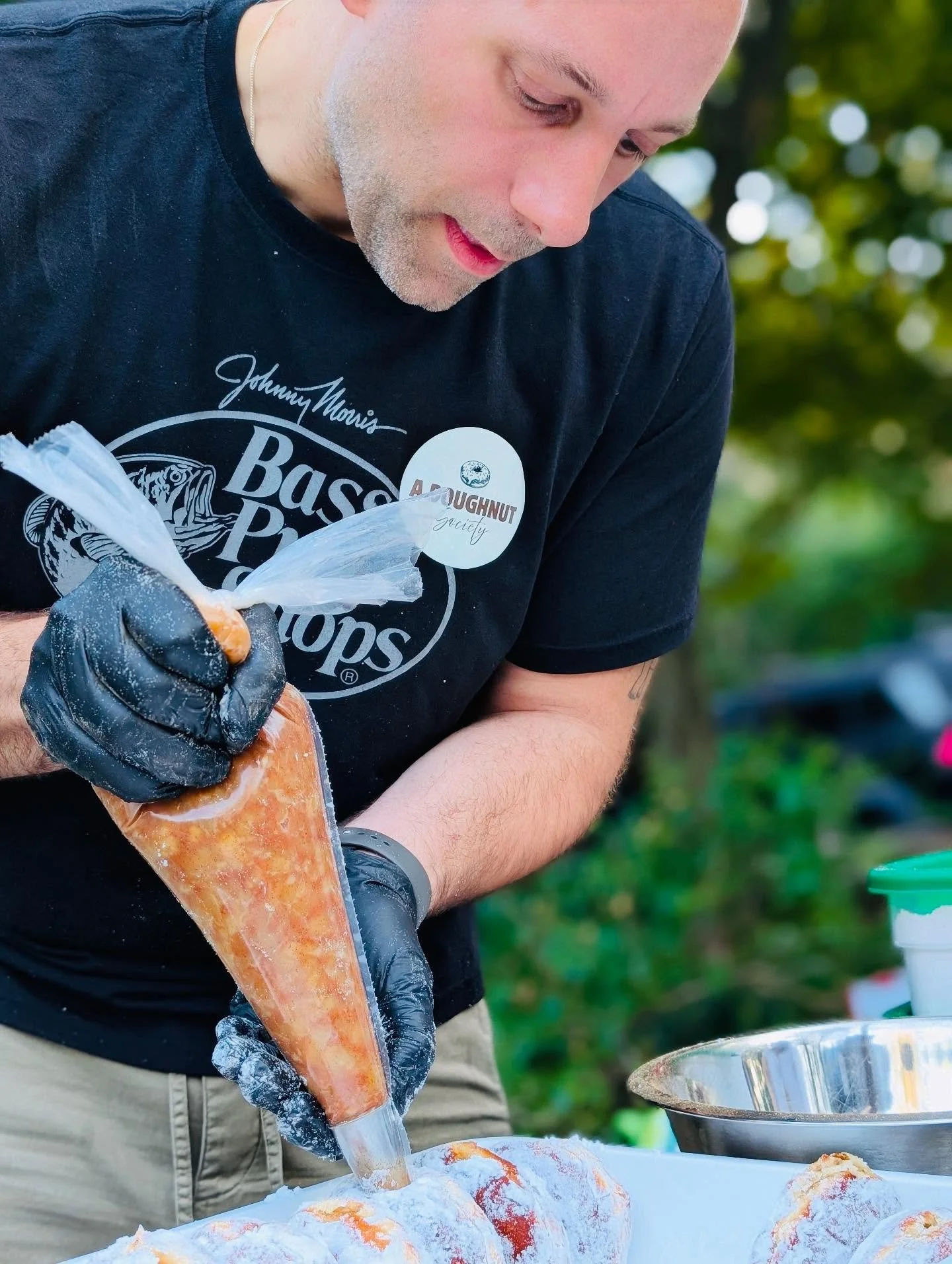 Soft launch. More doughnuts coming soon 🍩🍩🍩 #doughnut #donut #appleciderdonuts #applecider #appleciderdonutsthreeways #september #softlaunch