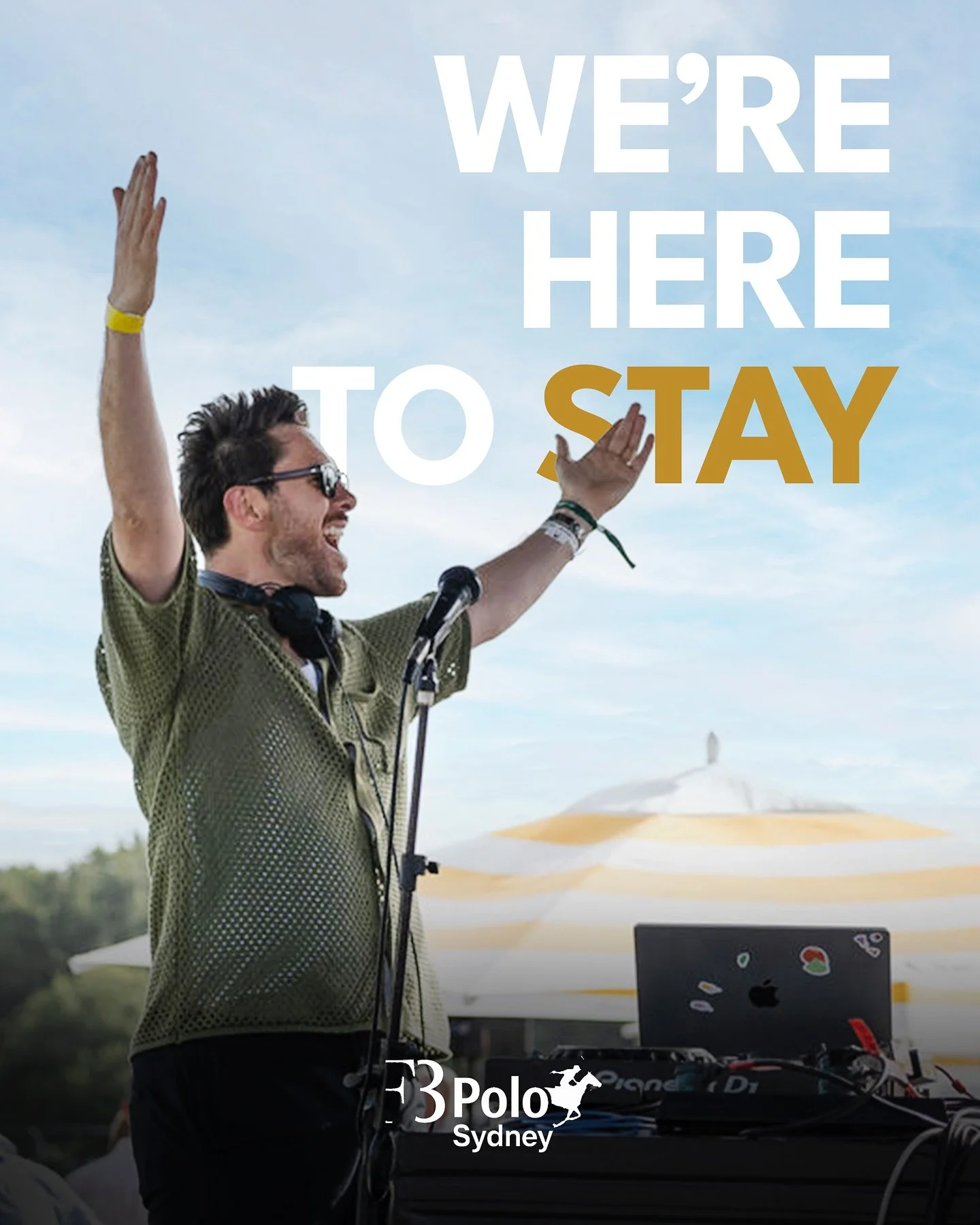 We can&rsquo;t stop. We won&rsquo;t stop.
Polo Lawn to VIP &amp; Marquees, every ticket gets you deep in the action.
Here for a good time and a long time.
November 8th &ndash; Mission Fields, Centennial Park
🎟 Tickets on sale now &mdash; F3 Polo is 