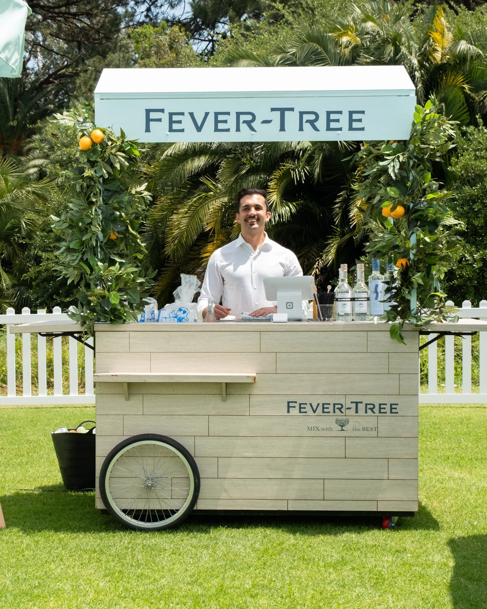 The @fevertreemixers  booth was a stand-out at last year's F3 Polo.

Huge appreciation to our mixing sponsor for keeping the bar game strong from first chukka to last! 🍸