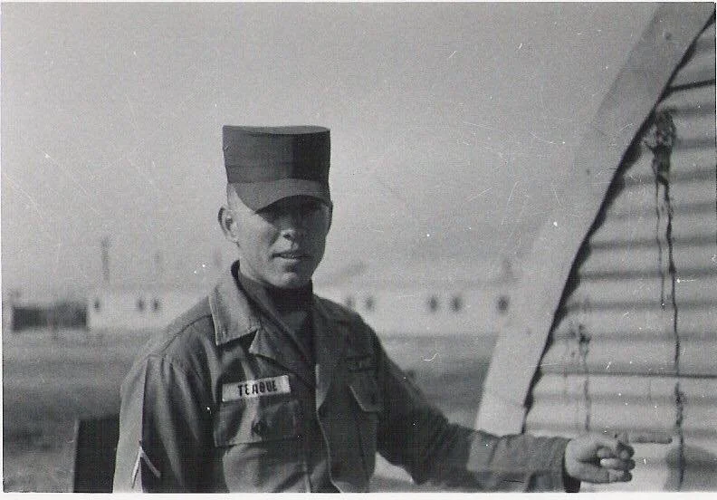 Noel Oscar Teague in military uniform