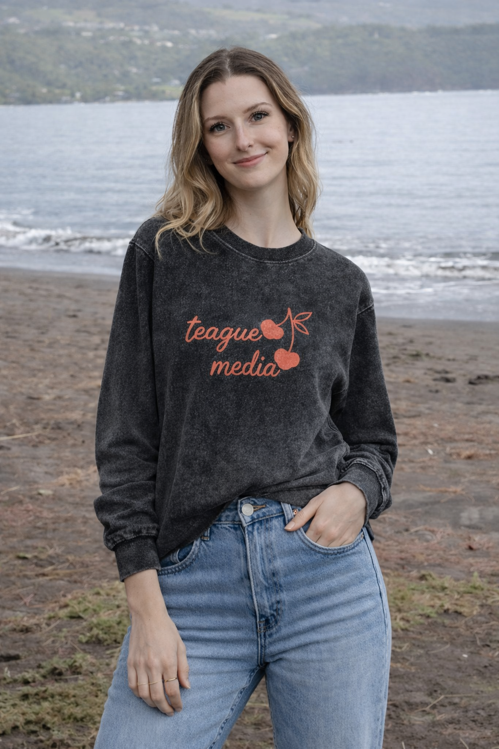 the cherry-picked concept long sleeve