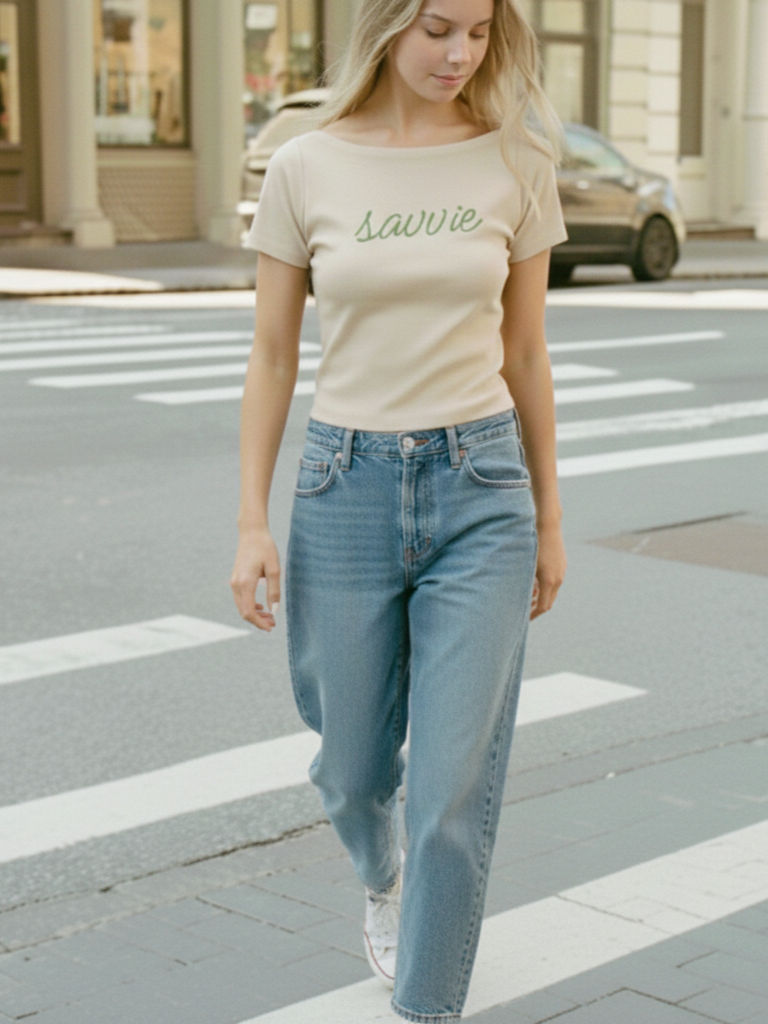 the it girl baby tee