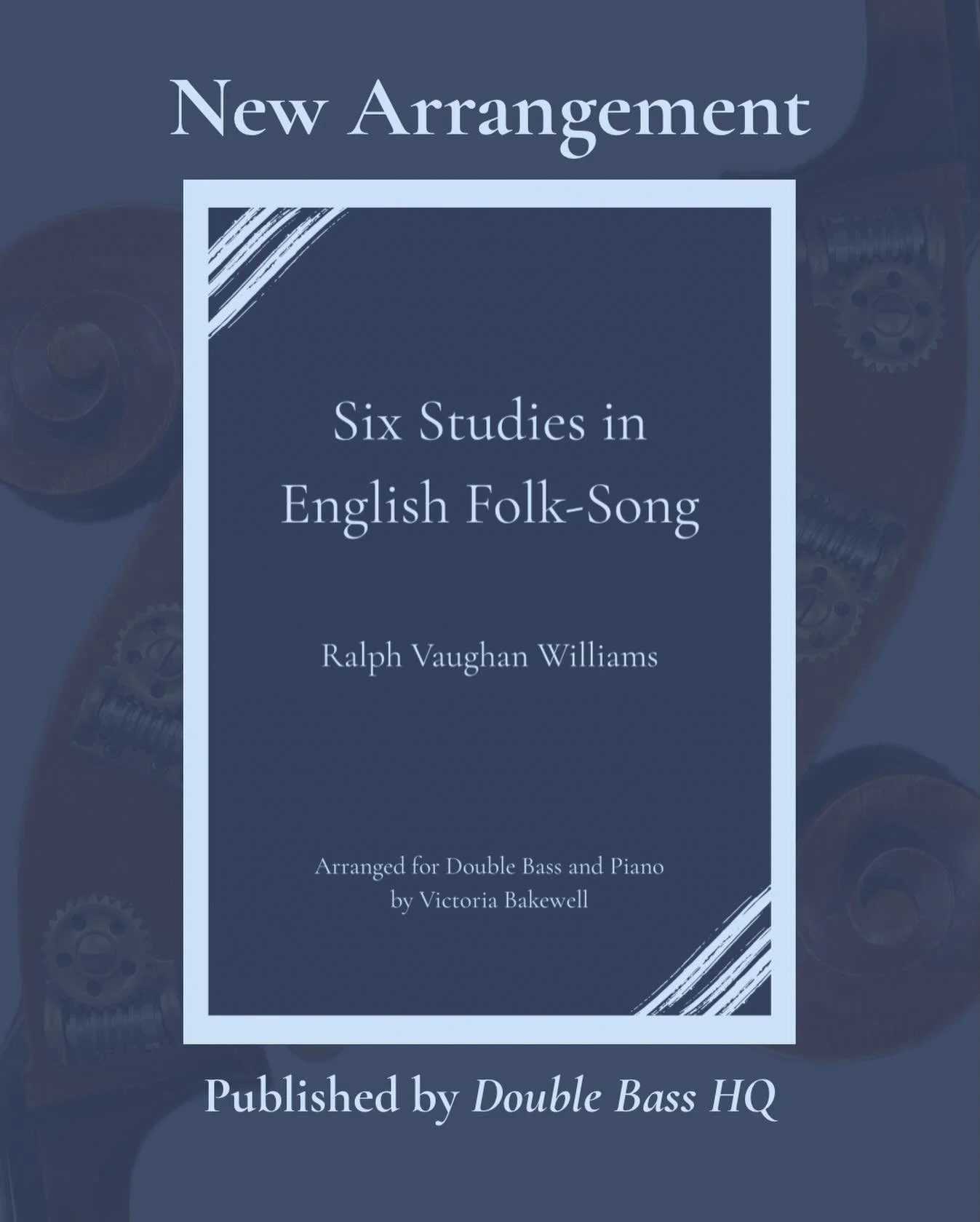 My arrangement is now available through @doublebasshq 

These six short pieces lay beautifully on the bass
(Ps. Performing this with harp? 😍)

#doublebass #solobass #musicarranger #vaughanwilliams #doublebasshq
