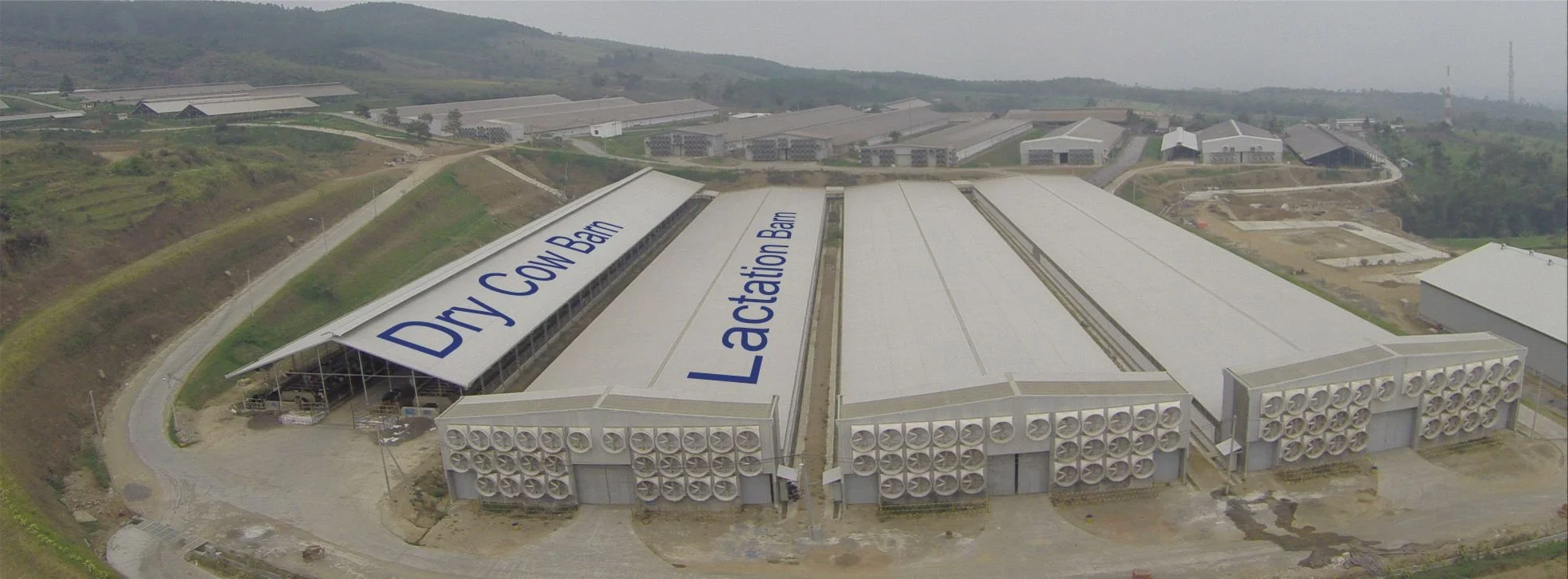 Greenfields - Foto Udara Kandang