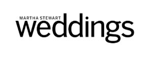 The word 'weddings' with smaller text above it reading 'MARITIME AND PASTRY' and 'RESTAURANT' in black on a white background.