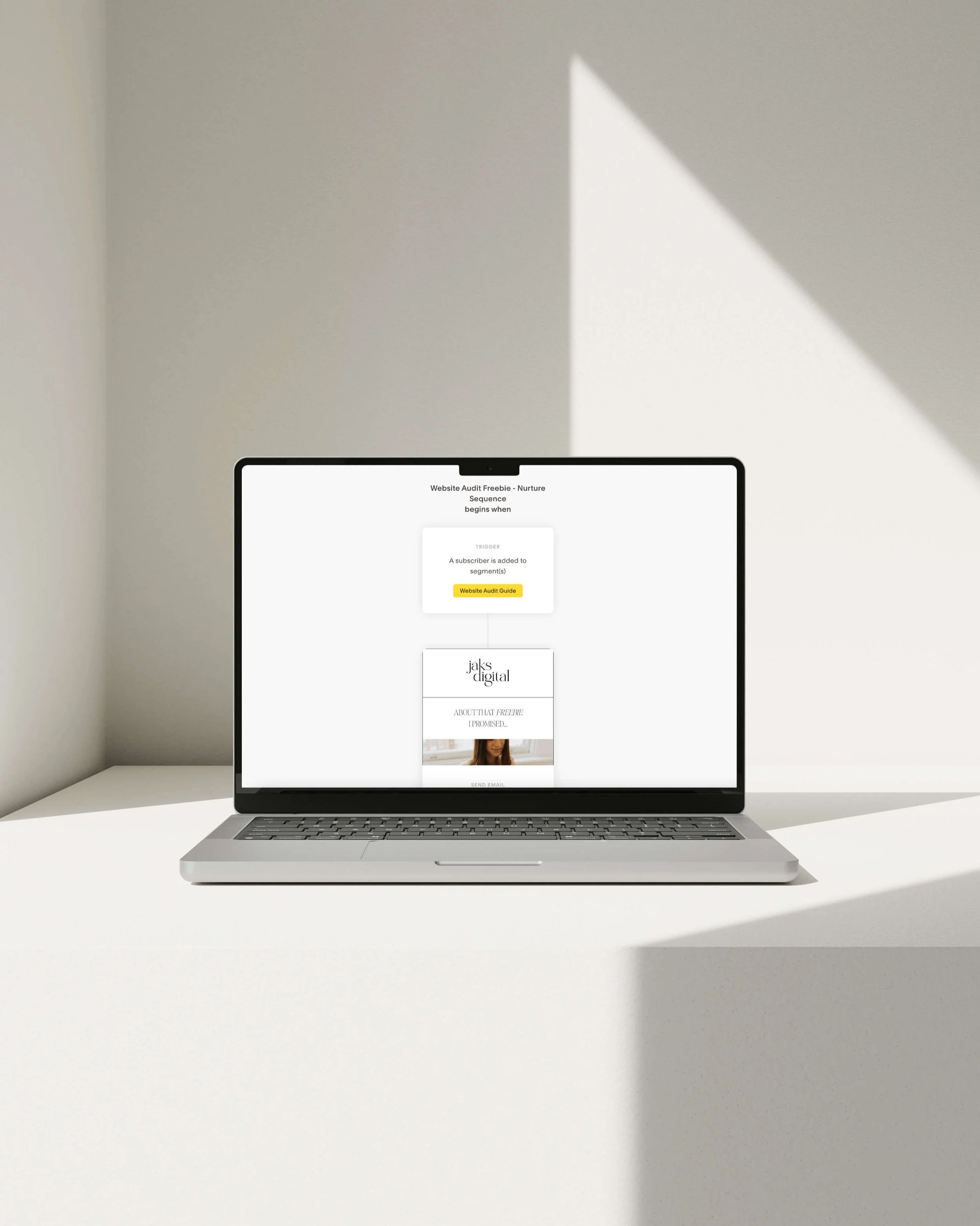 example of flodesk workflow