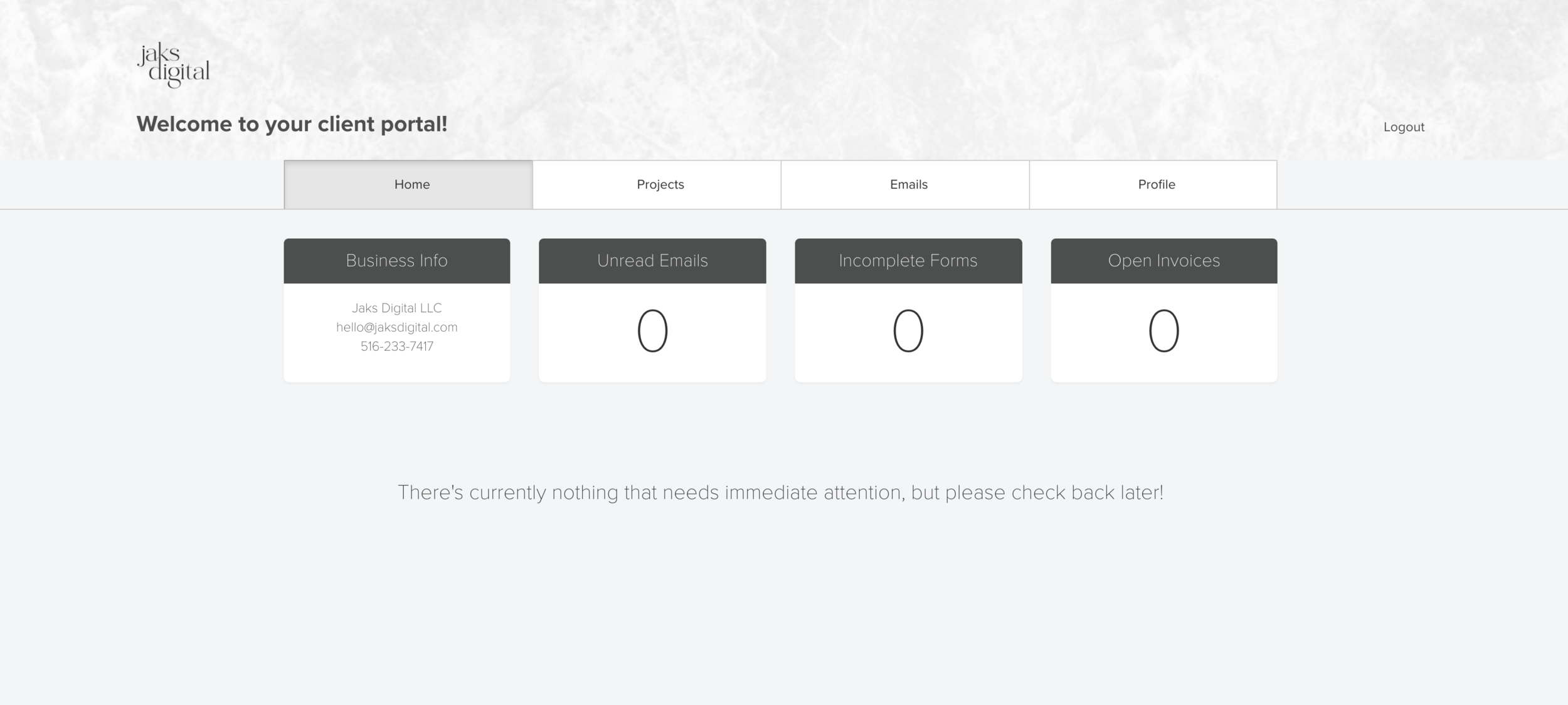 client portal dubsado