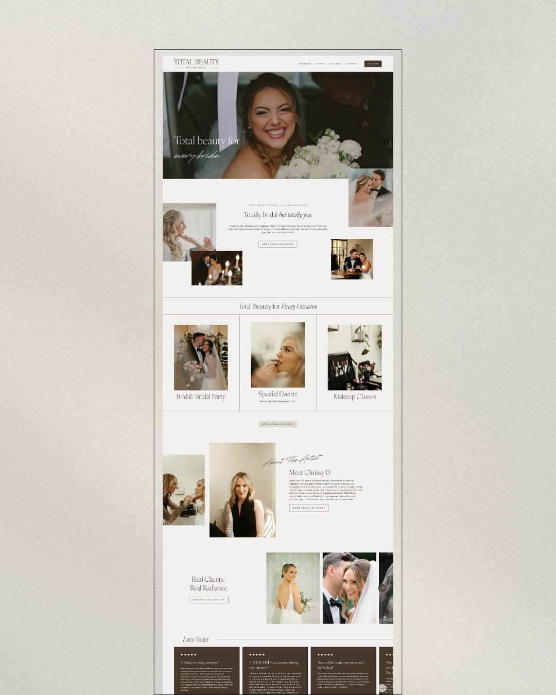 This BEAUTY has been live for a bit, but never shared!

@totalbeautybychrissyd came to us with an incredible reputation, tons of glowing reviews on The Knot and beyond, a loyal following, and years of experience as a Long Island makeup artist.

We cr