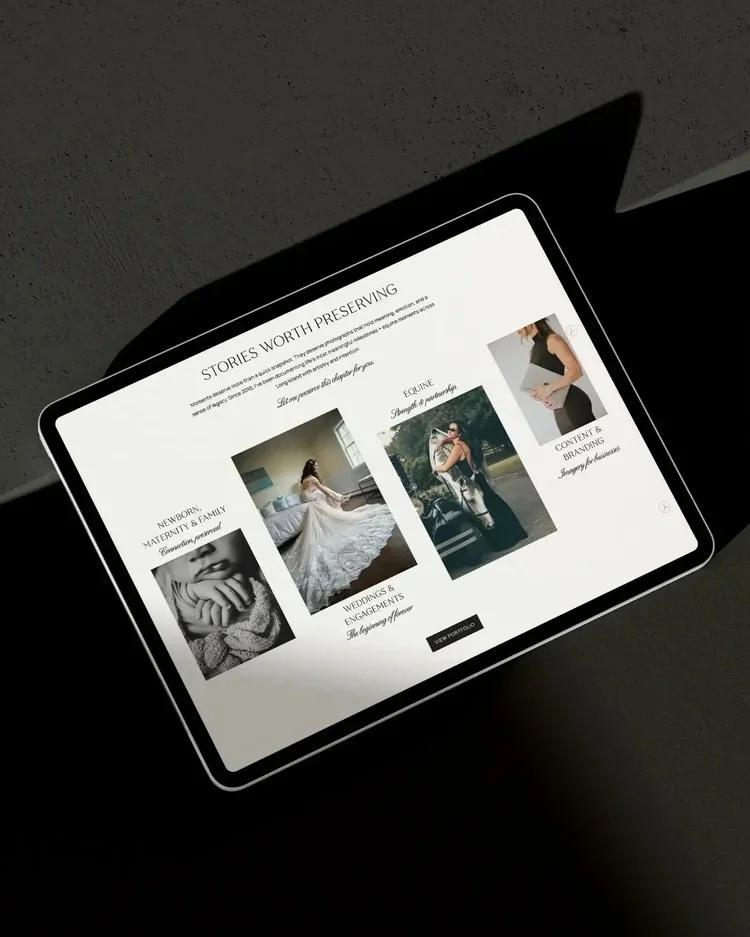 What Makes a Photography Portfolio Website Actually Convert