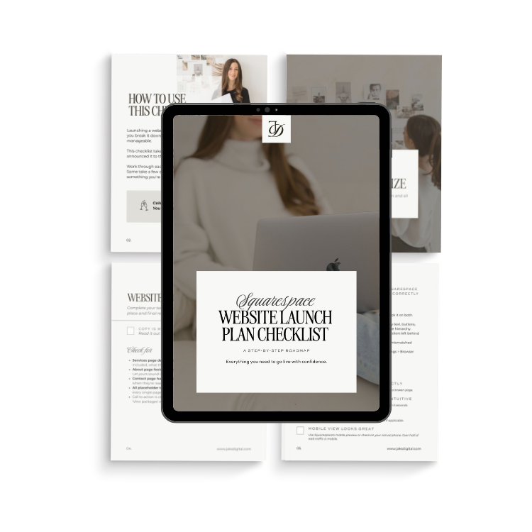 Squarespace Website Launch Checklist