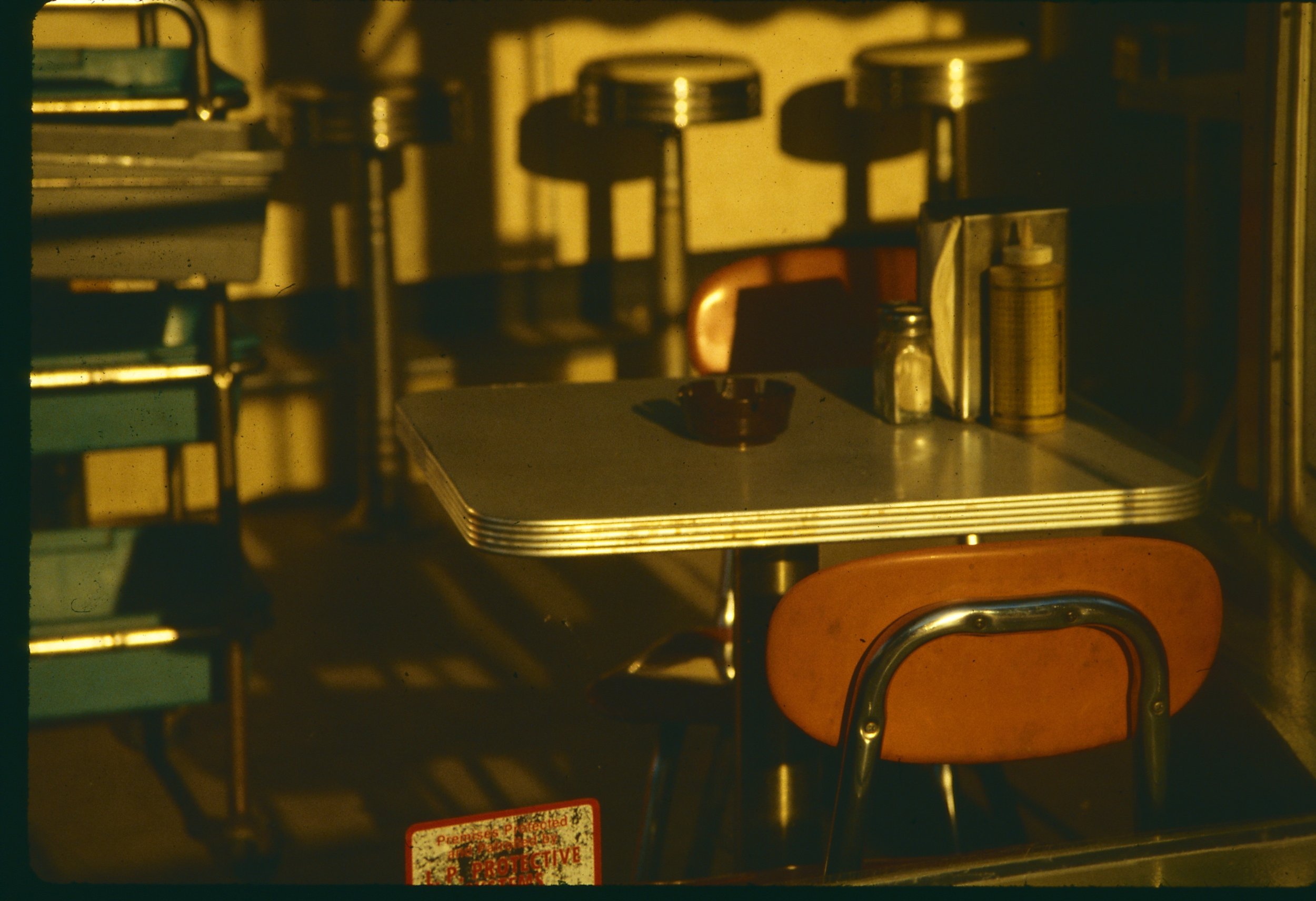 Diner chair and table near Bos Garden 1989 .jpg