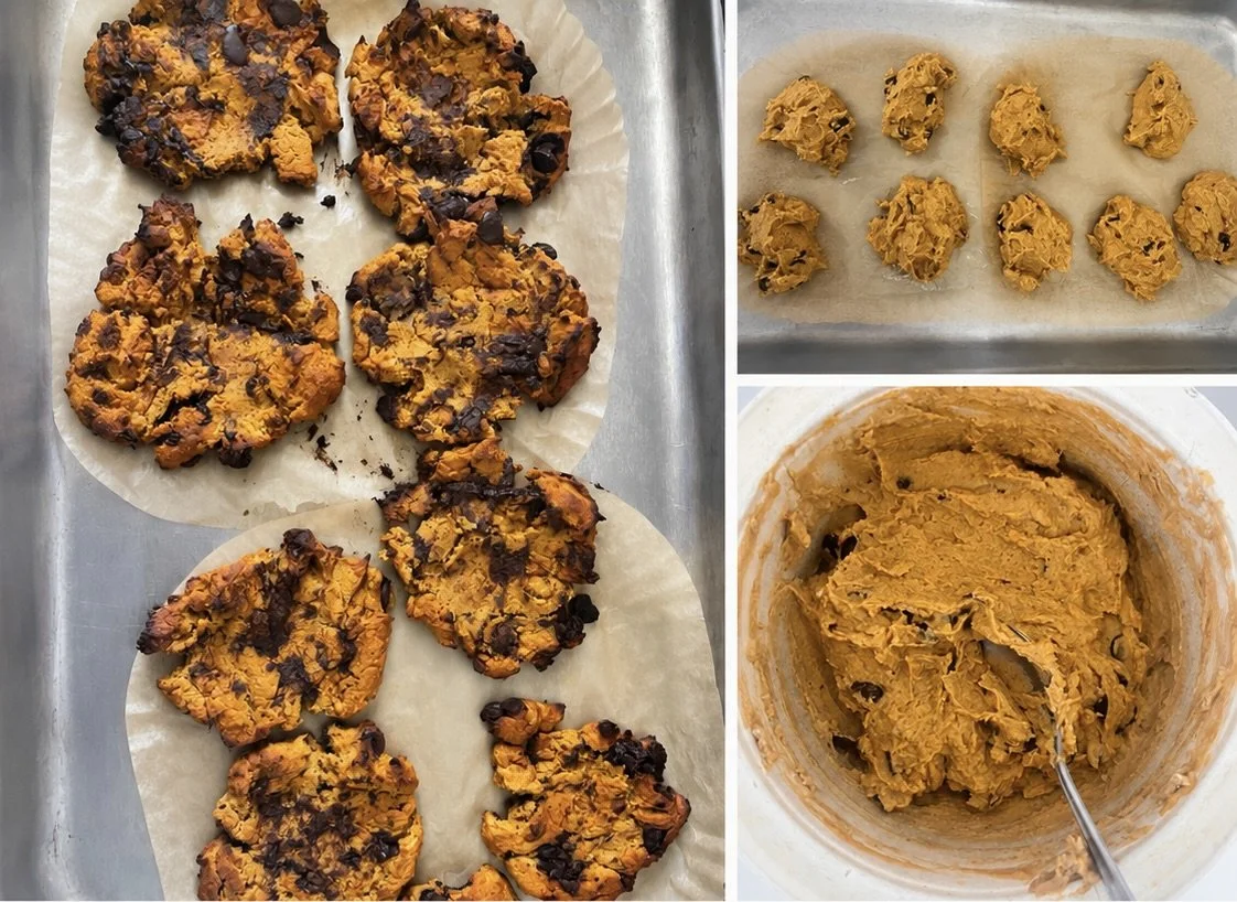 Golden Glow Chocolate Chunk Cookies