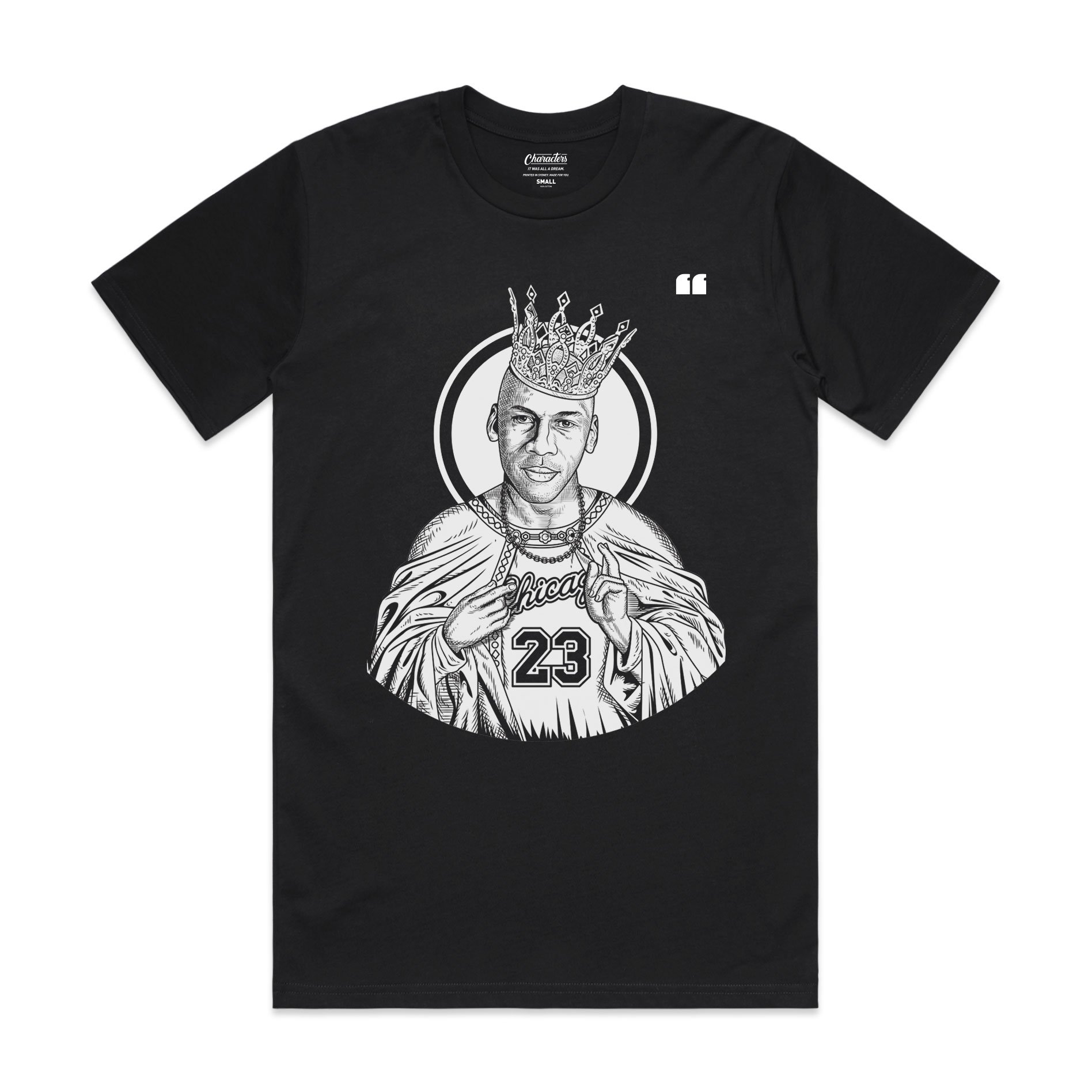 Black Jesus Tee Black