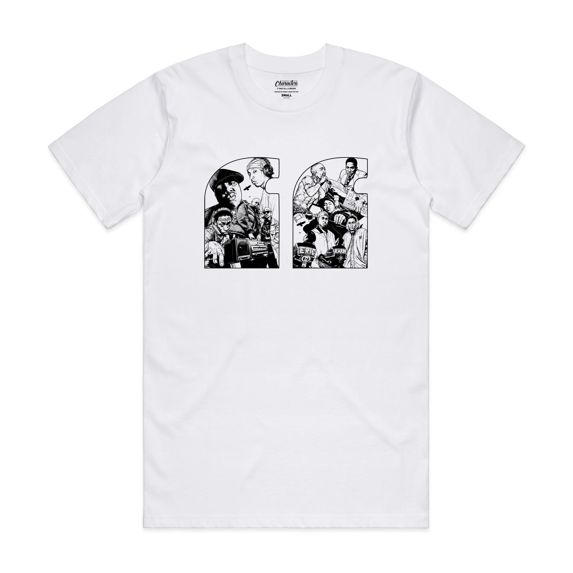 Bigger Than Hip Hop Tee White