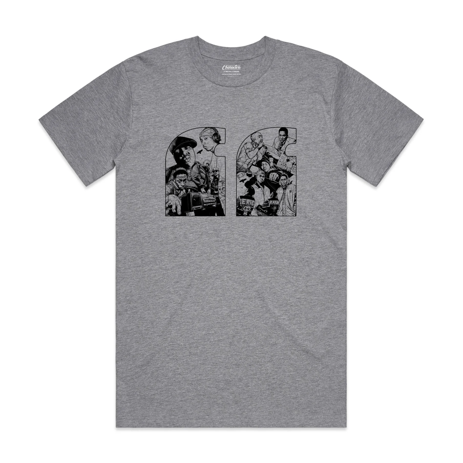 Bigger Than Hip Hop Tee Grey