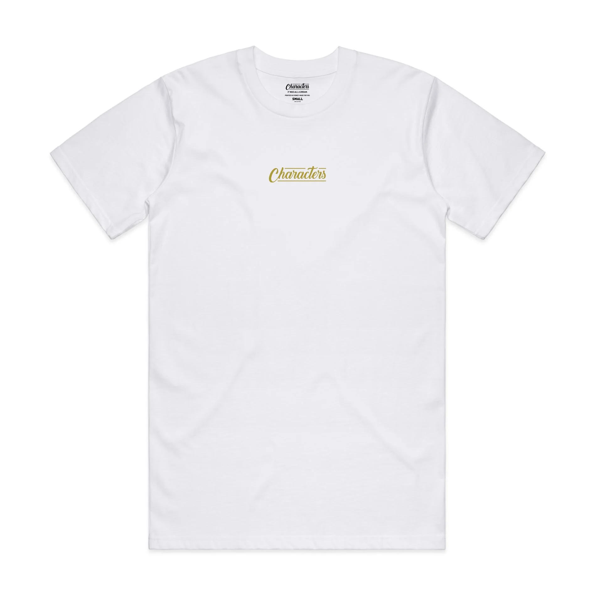 Characters Classic Tee Gold Edition