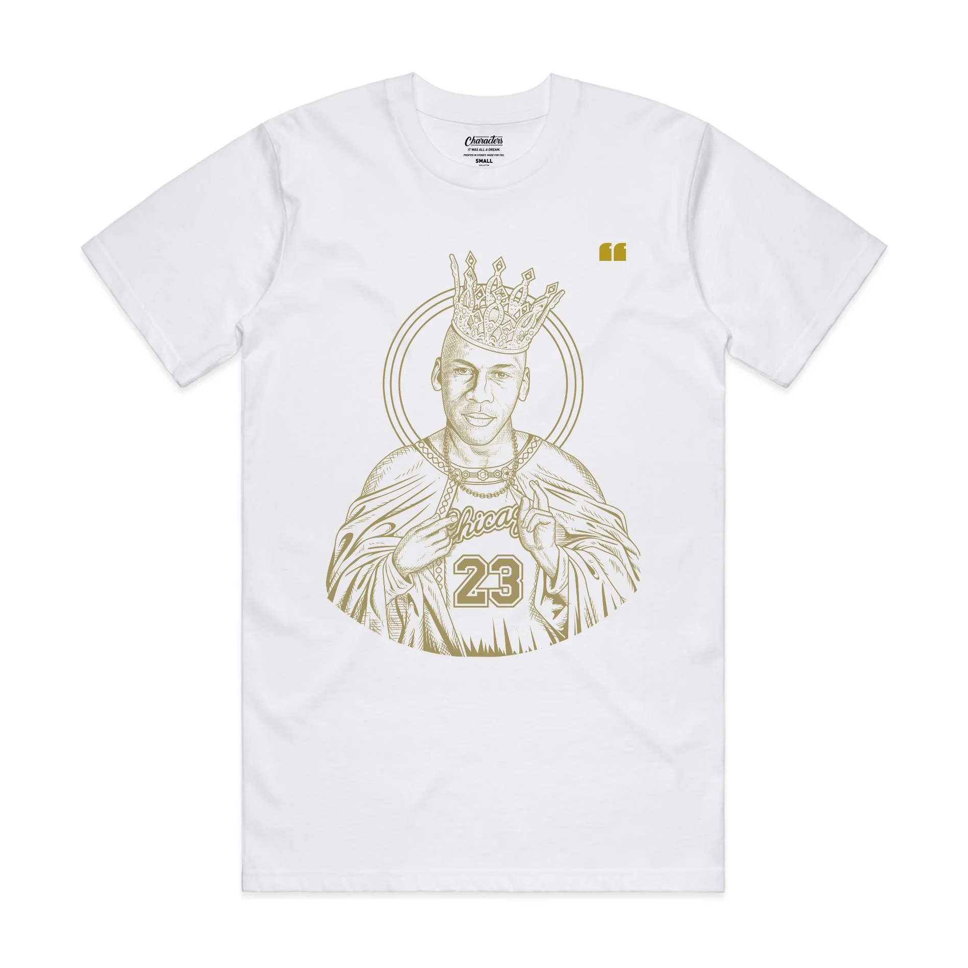 Black Jesus Tee Gold Edition
