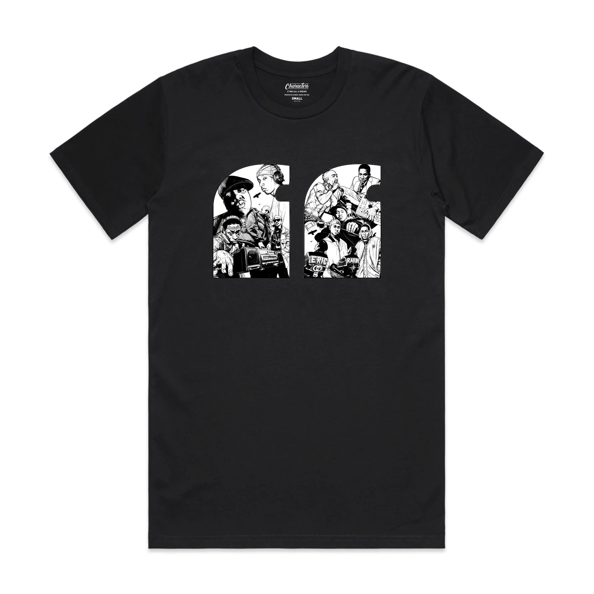 Bigger Than Hip Hop Tee Black