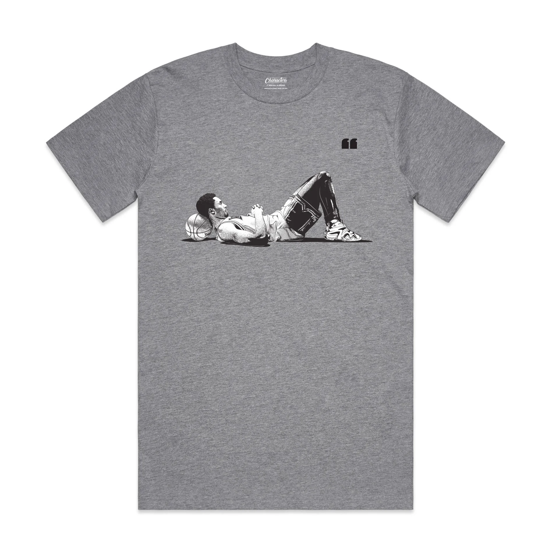Above The Clouds Tee Grey