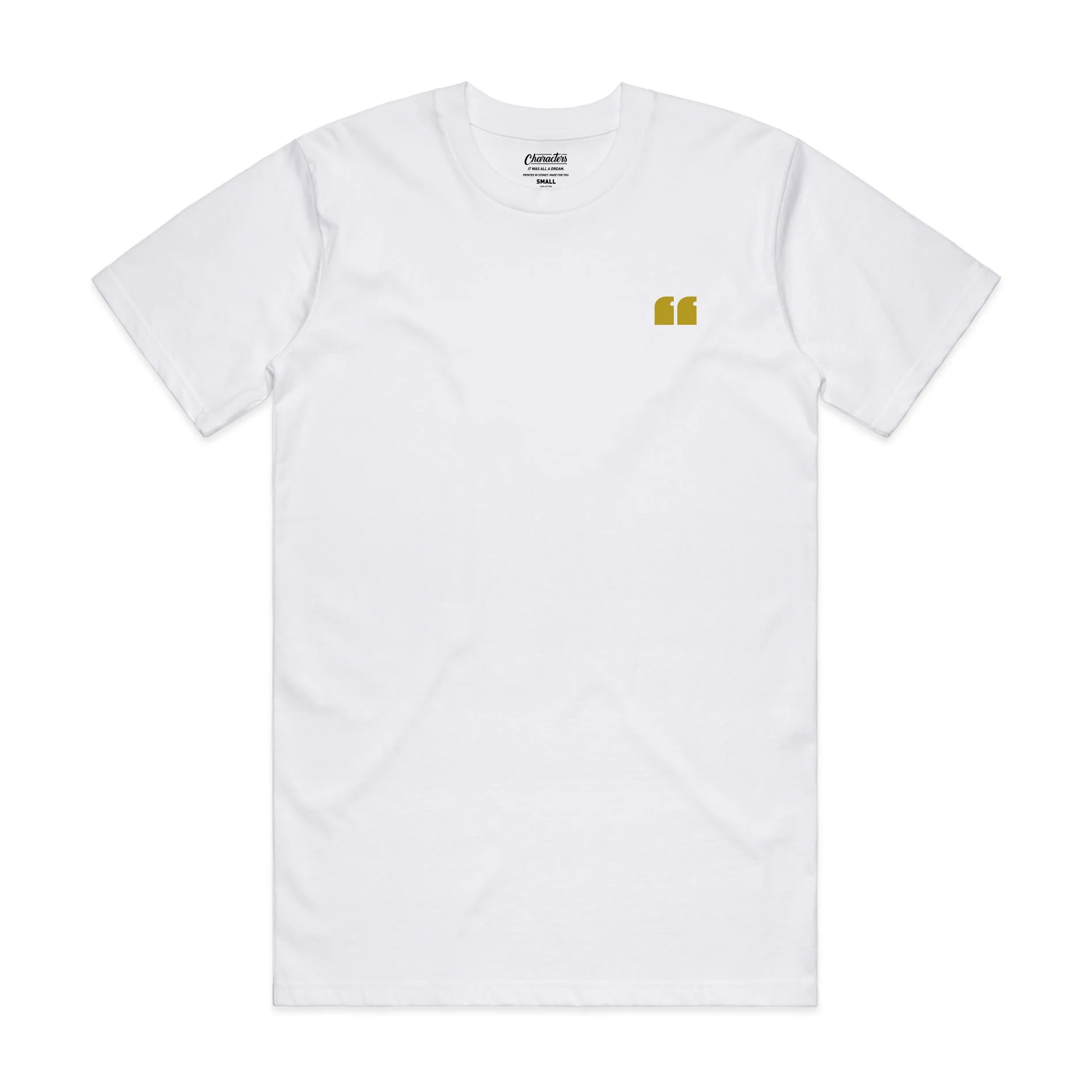 Quote Logo Tee Gold Edition