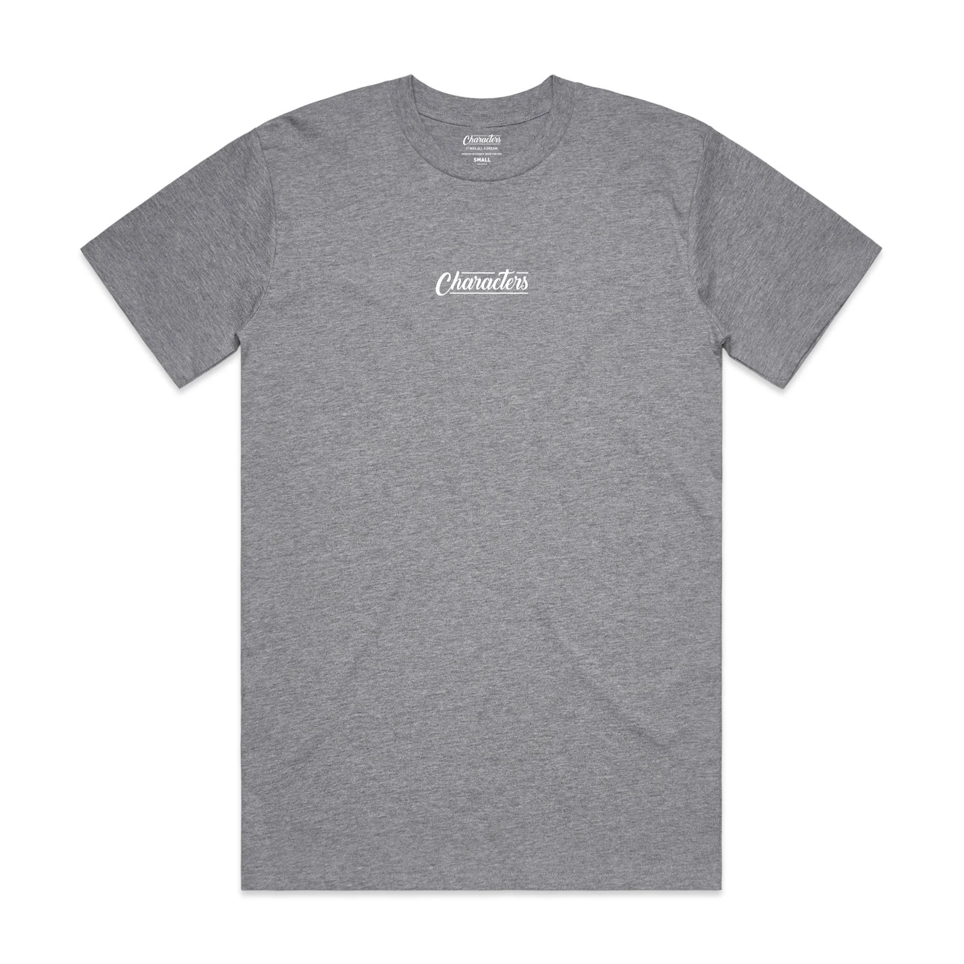 Characters Classic Tee Grey
