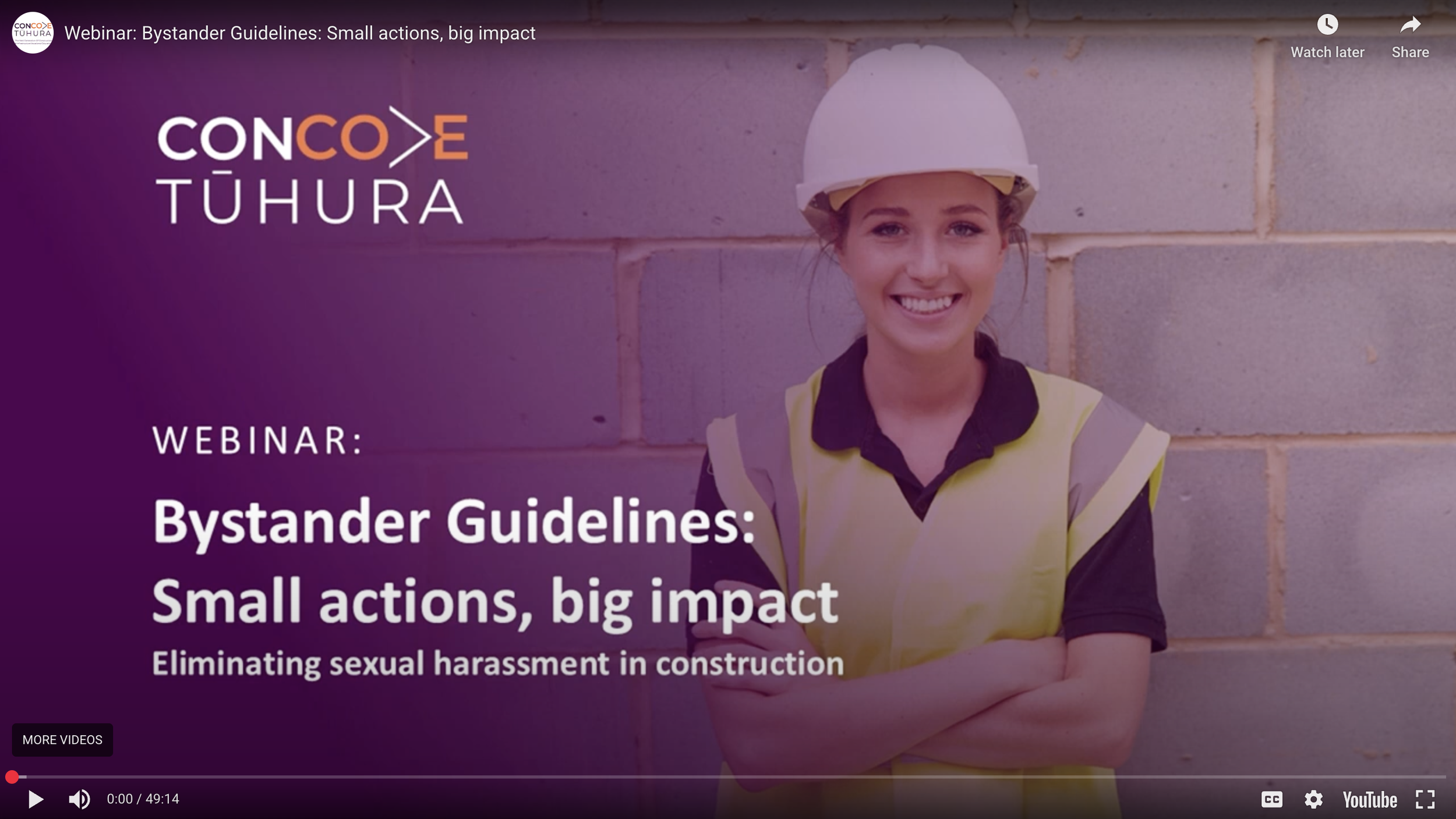 Webinar: Bystander Guidelines: Small actions, big impact