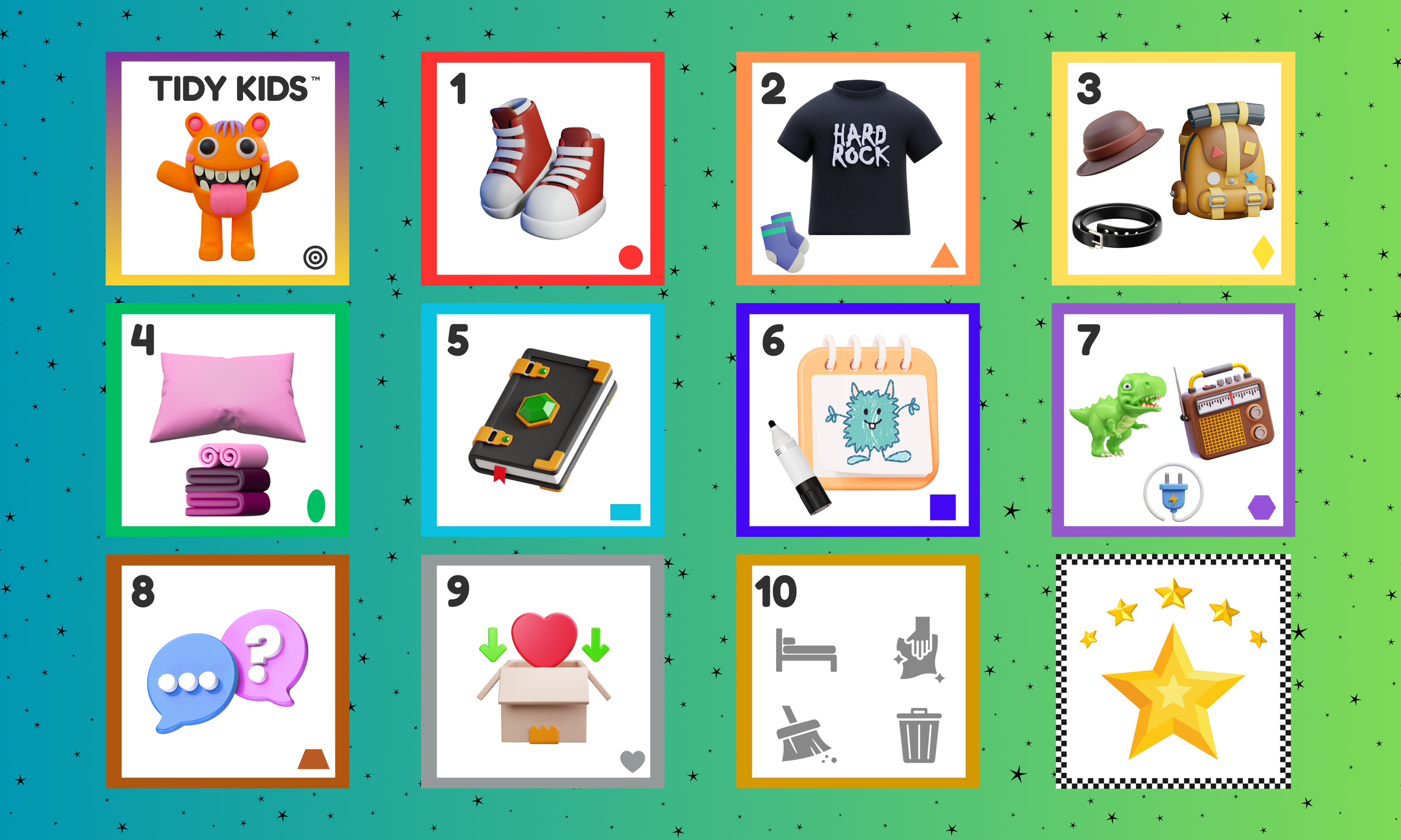 👾 Tidy Monster™ Mat