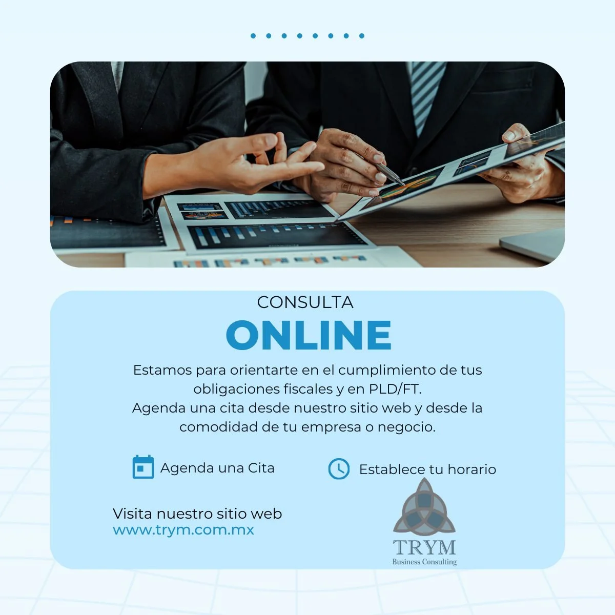 Tambien puedes consultarnos ONLINE