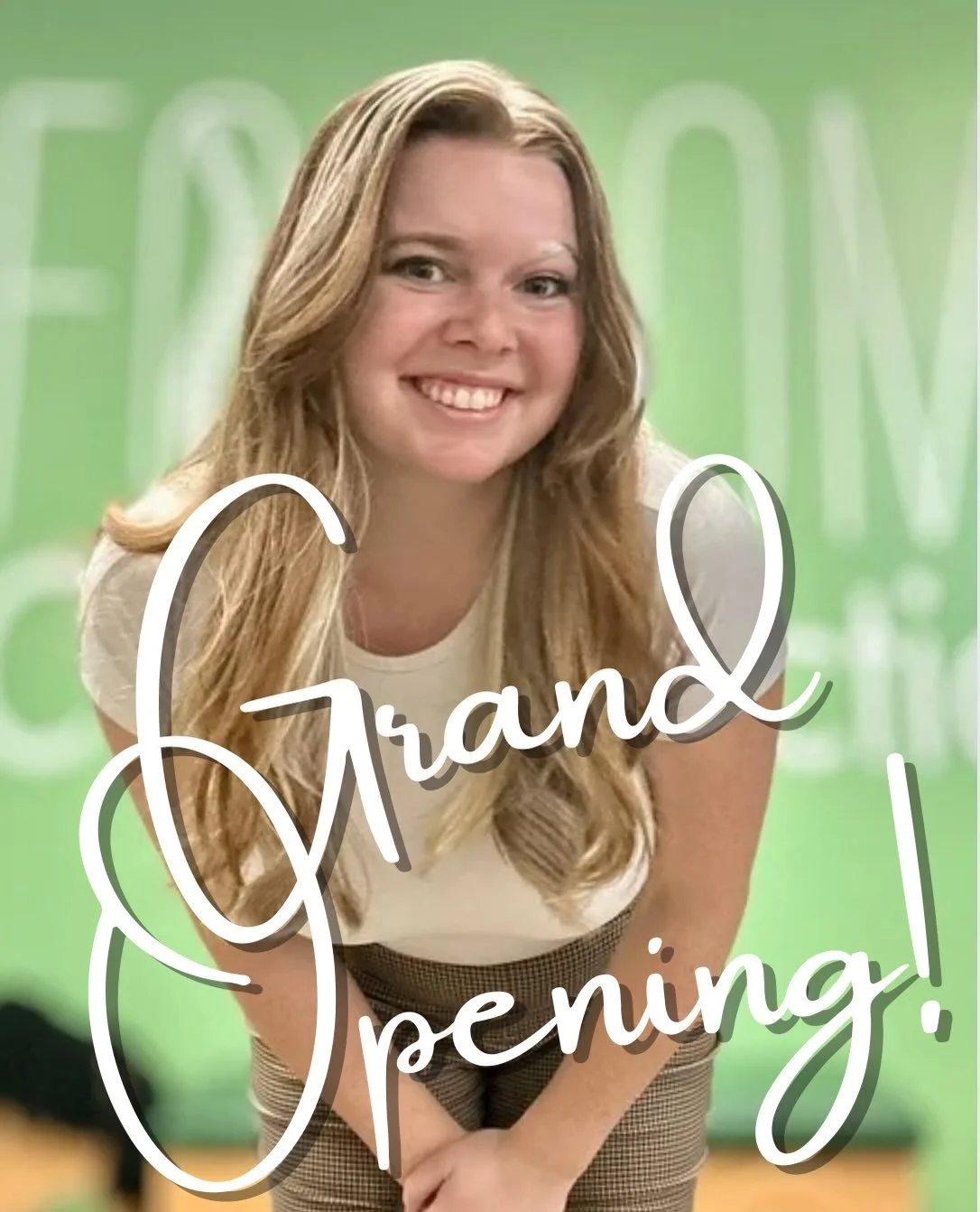 🎉 We&rsquo;re so excited to invite you to our Grand Opening on January 15th! 🎉
We truly hope you can join us for this special day&mdash;everyone is welcome, so feel free to bring your family and friends to celebrate with us!
📸 All the event detail