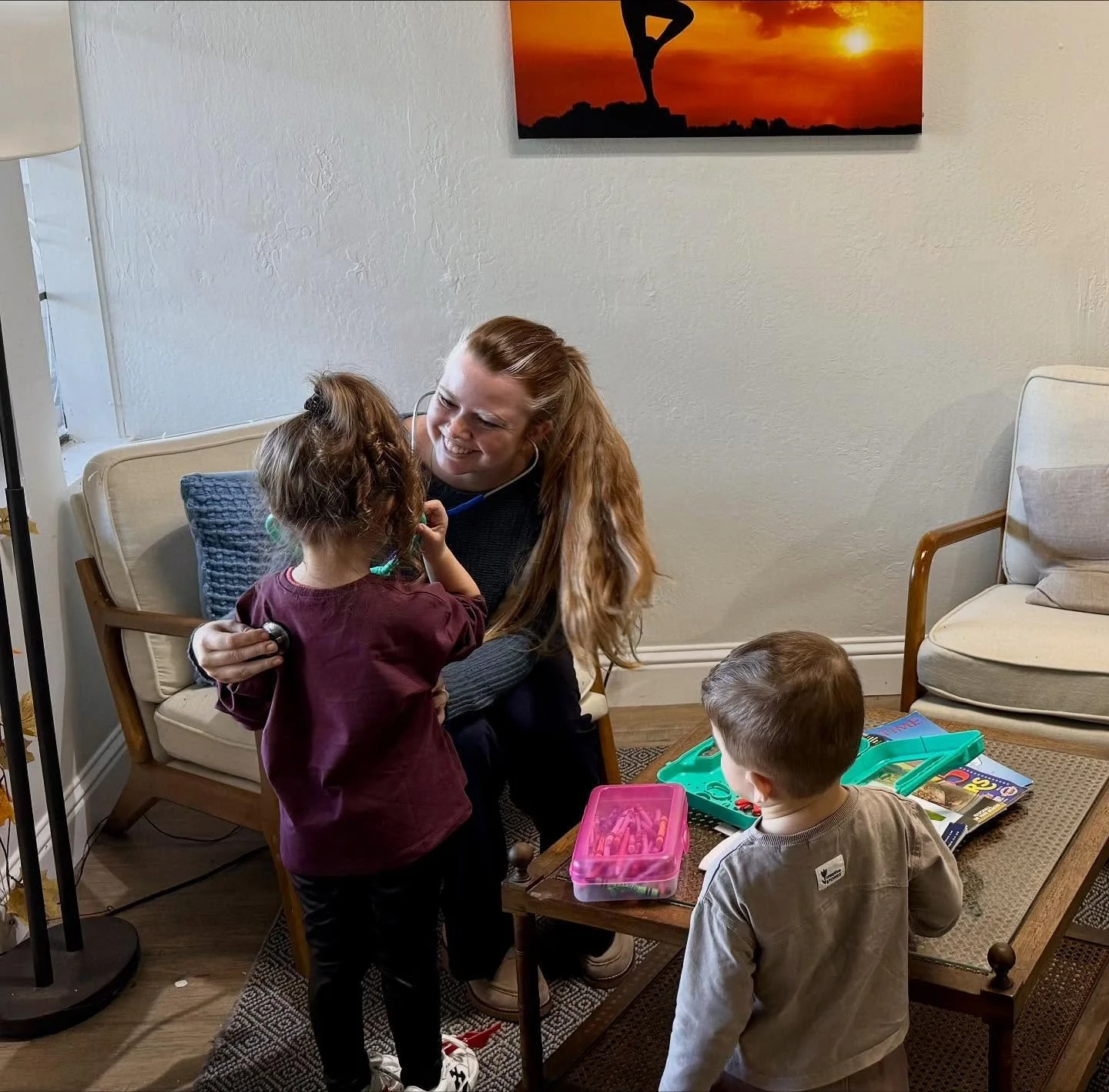 Healthy spines start young!
At Folsom Chiropractic, kids can play, learn, and feel at home while receiving gentle, age-appropriate chiropractic care.
We believe in creating healthy habits early &mdash; and having a little fun along the way!
#FolsomCh