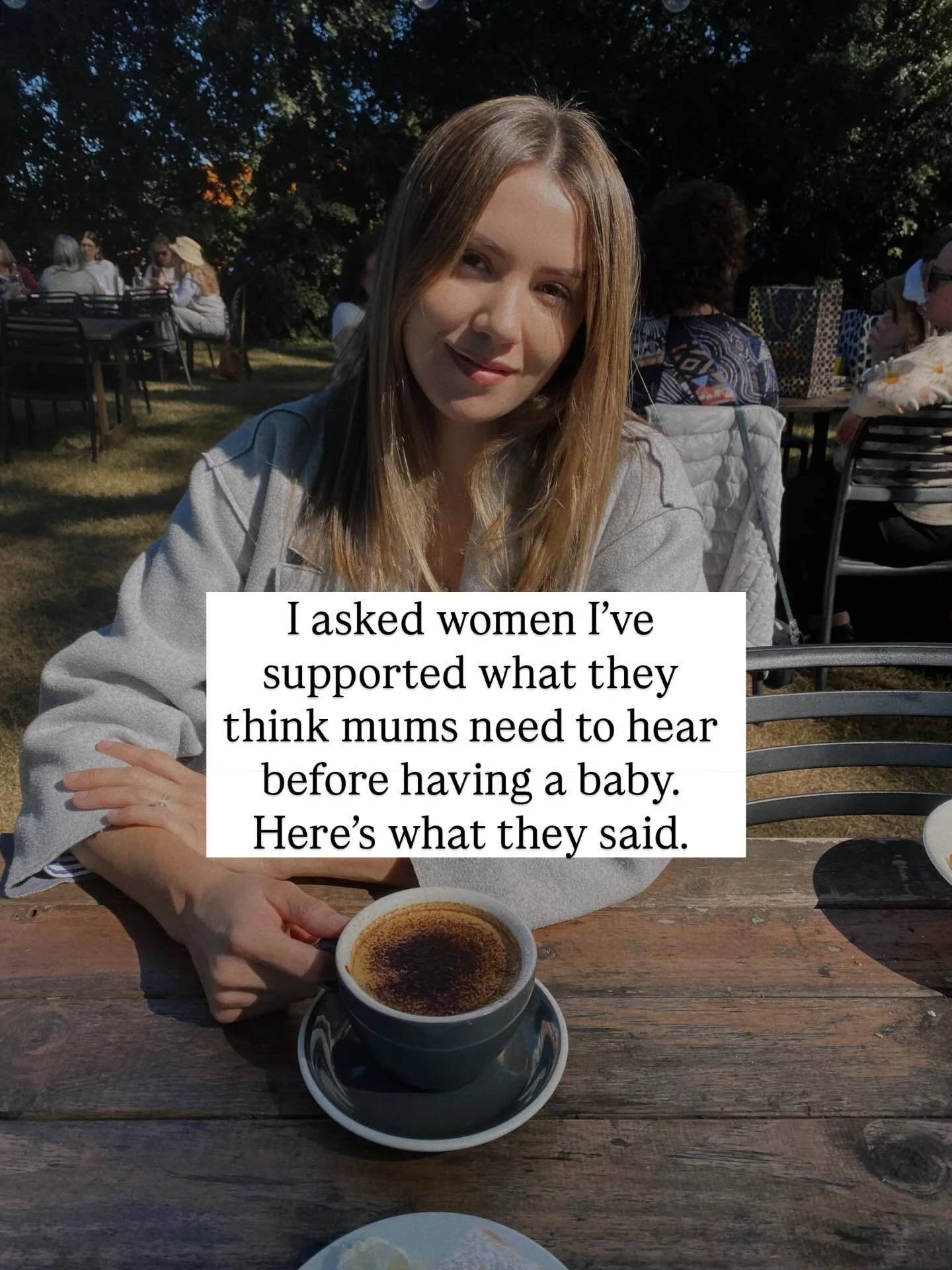 I asked women I&rsquo;ve supported what they think mums need to hear before having a baby. 

What else would you add? 

🍃✨

#brisbanedoula #goldcoastdoula #ipswichdoula #motherhood #postpartum